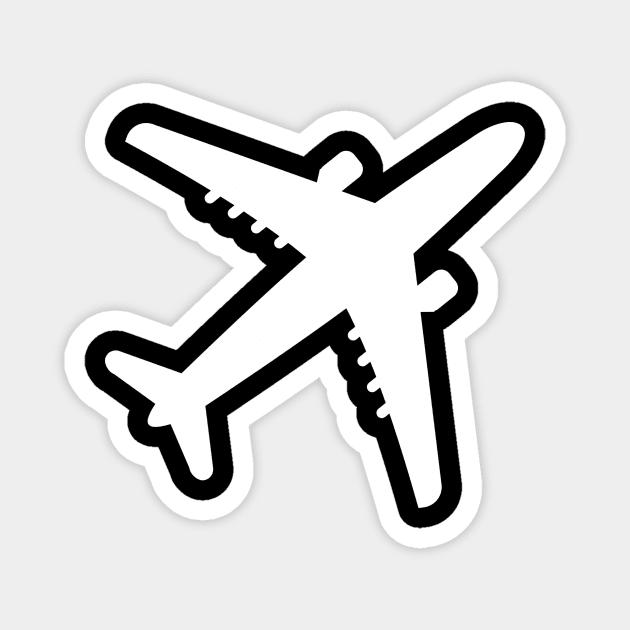 Plane Magnet by Designzz