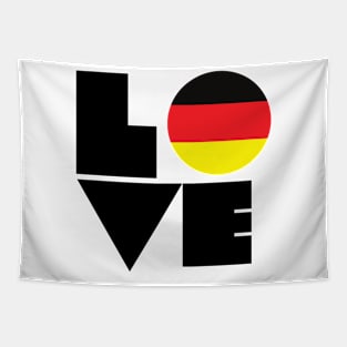 Show your LOVE for Germany Tapestry