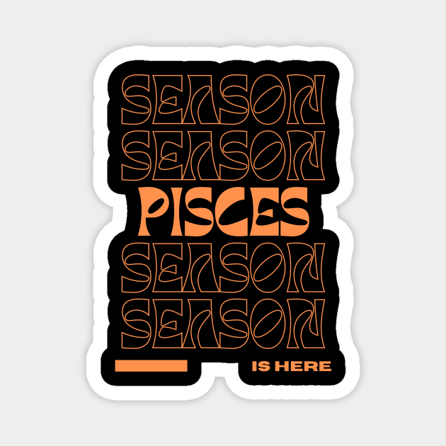 Pisces Season Magnet by astraltrvl