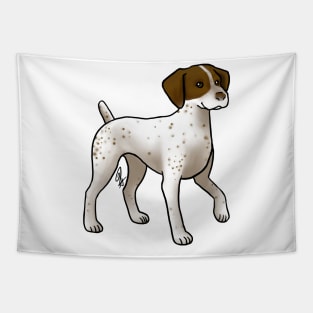 Dog - German Shorthaired Pointer - Liver White Ticked Tapestry