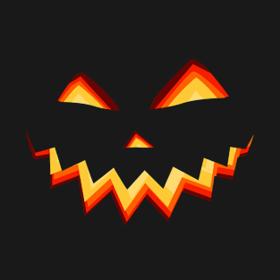 Halloween Pumkins Face T-Shirt