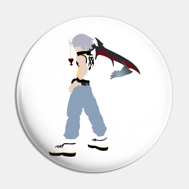 Kingdom Hearts Riku Pin by Kaztiel