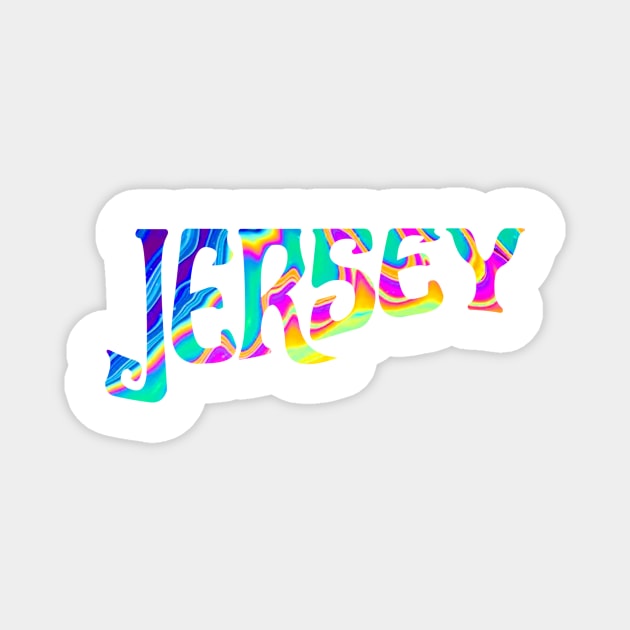 Trippy Jersey Magnet by lolosenese