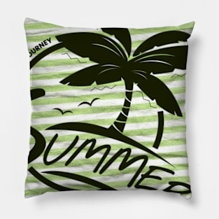 Summer t shirt Pillow