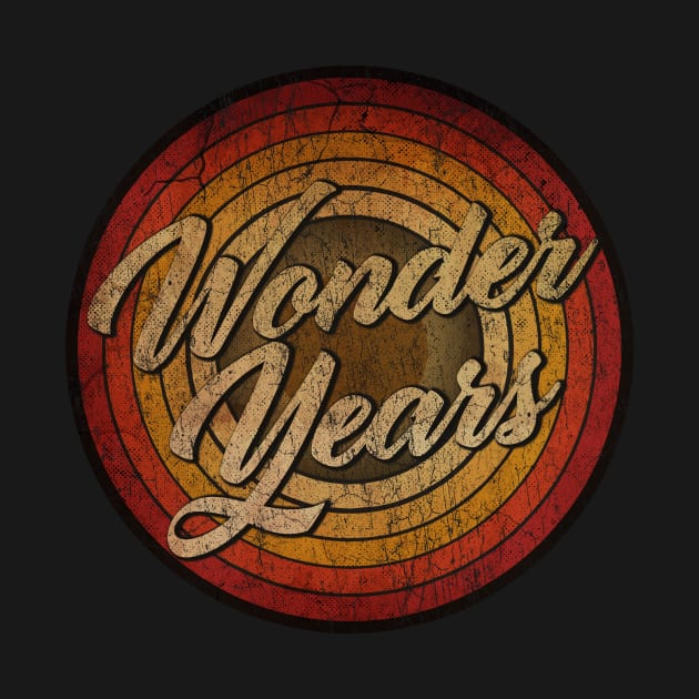 arjunthemaniac, circle retro faded The Wonder Years by arjunthemaniac