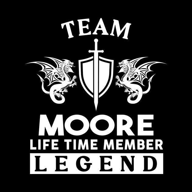 Moore Name T Shirt - Moore Life Time Member Legend Gift Item Tee by unendurableslemp118