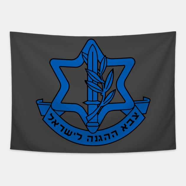 IDF Israel Defense force Insignia Tapestry by EphemeraKiosk