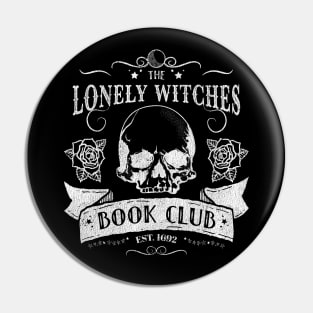 The Lonely Witches Book Club Pin