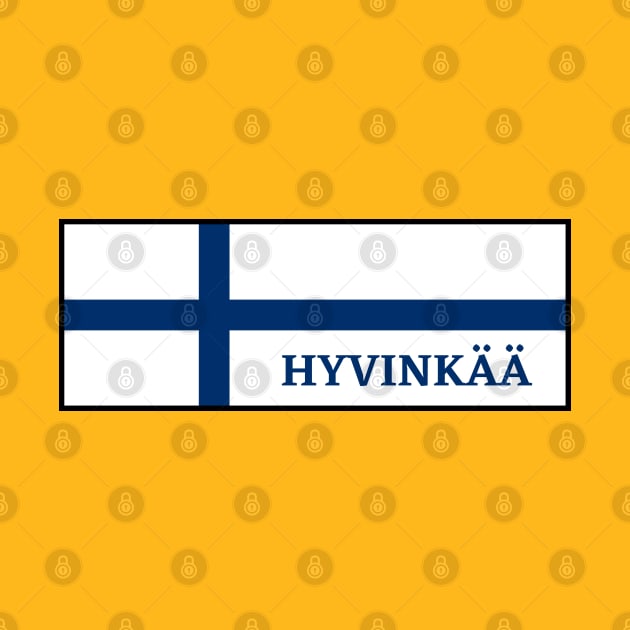 Hyvinkää City in Finnish Flag by aybe7elf