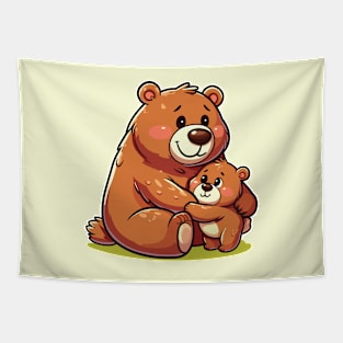 Mama & Baby Bear Tapestry