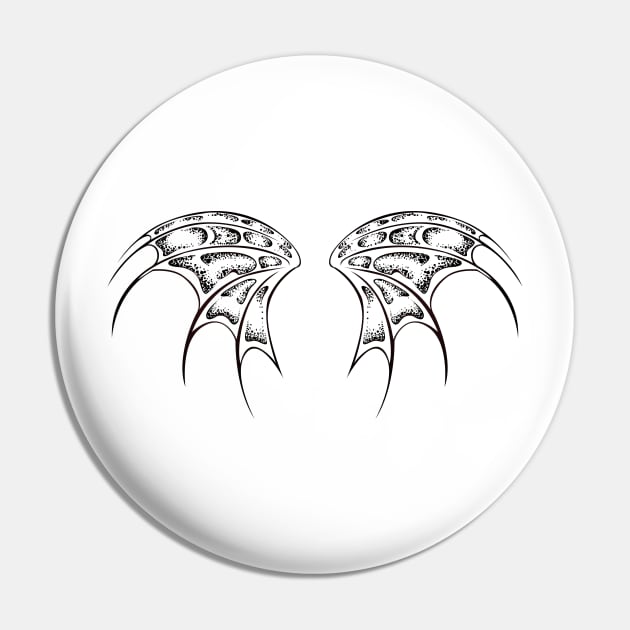 Black Dragon Wings ( Tattoo Wings ) Pin by Blackmoon9