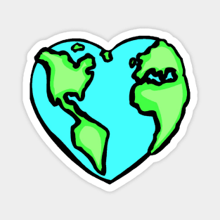 Heart Earth Magnet
