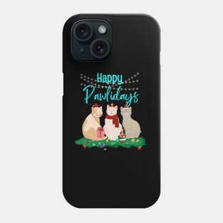 Happy Pawlidays! Phone Case