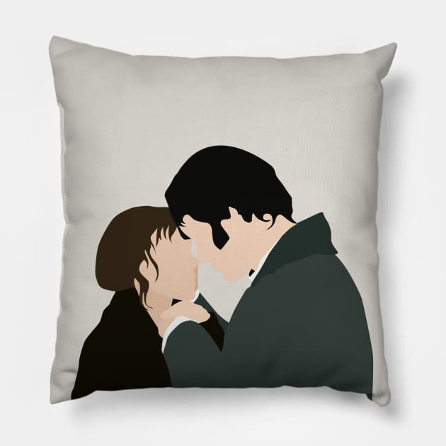 Pride and Prejudice Pillow by honeydesigns