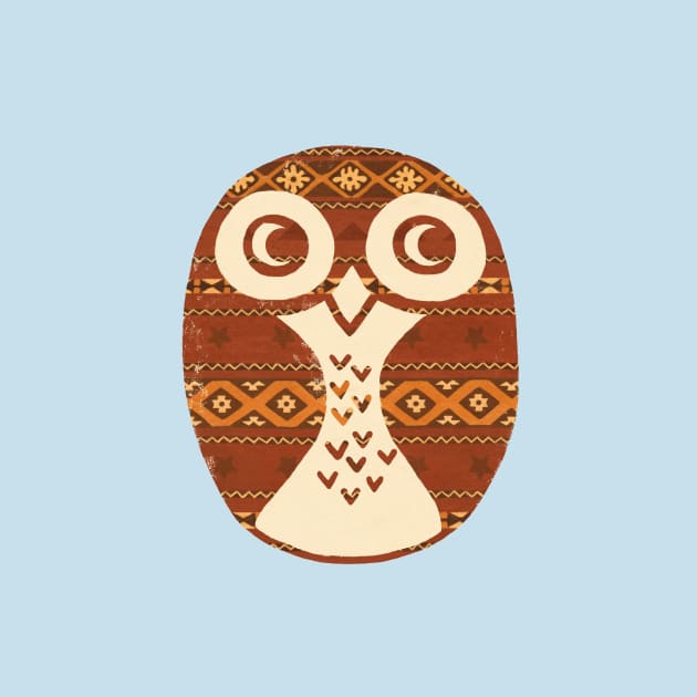 Navajo Owl by Terry Fan