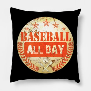 Baseball-vintage Pillow