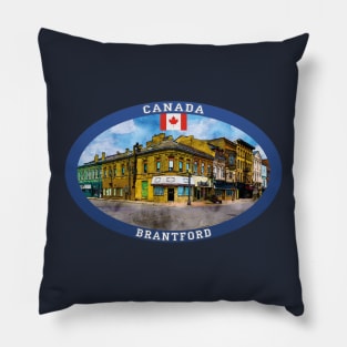 Brantford Canada Travel Pillow