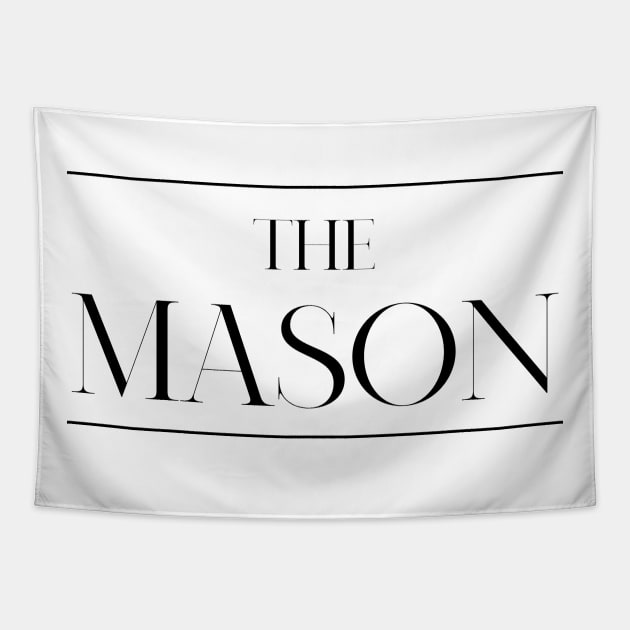 The Mason ,Mason Surname, Mason Tapestry by MeliEyhu