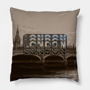 Global Cities: London City-UK V02 Pillow