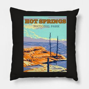 Hot Springs National Park Arkansas Pillow