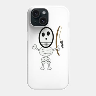 Cute skeletons doodle style Phone Case