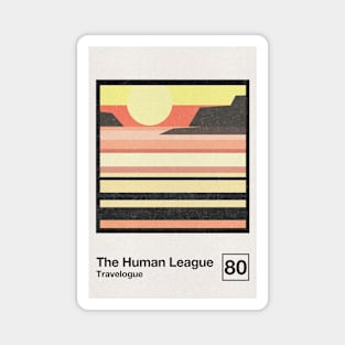 Travelogue / Minimalist Graphic Artwork Poster Design Magnet