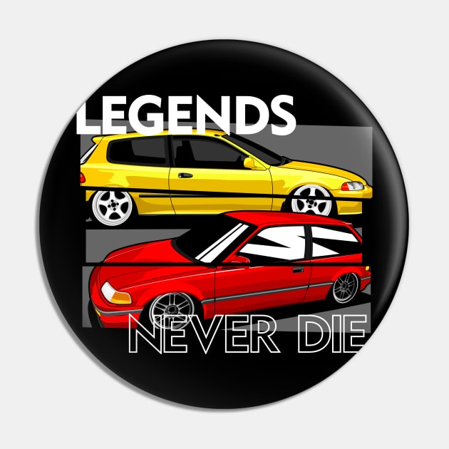 honda legend never die Pin by small alley co