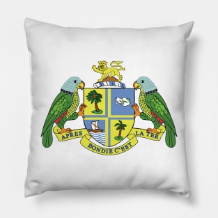 Dominica Coat of Arms Pillow