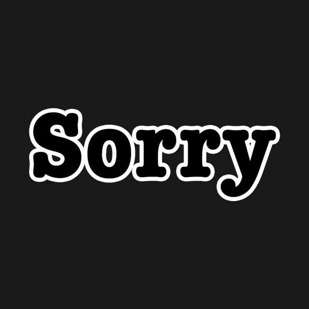 Sorry by lenn