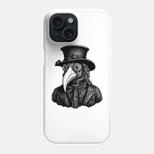 Spooky plague doctor Phone Case