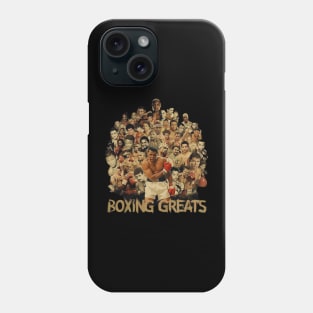 News Boxing Greats 1 Phone Case