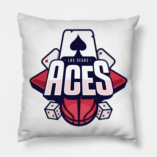 Las Vegas Aces cards Pillow