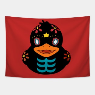 Day of the Dead Rubber Duck Tapestry