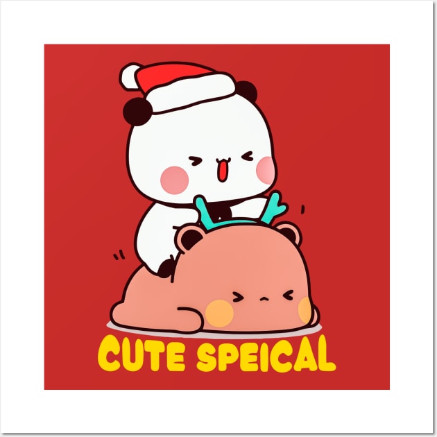 Bubu Dudu Xmas Cute Speical: A Merry and Bright Way to Celebrate with Your  Favorite Panda Duo - Bubu - Posters and Art Prints