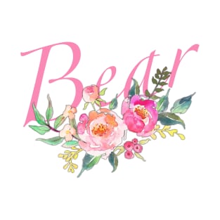 Bear (Flowers) T-Shirt