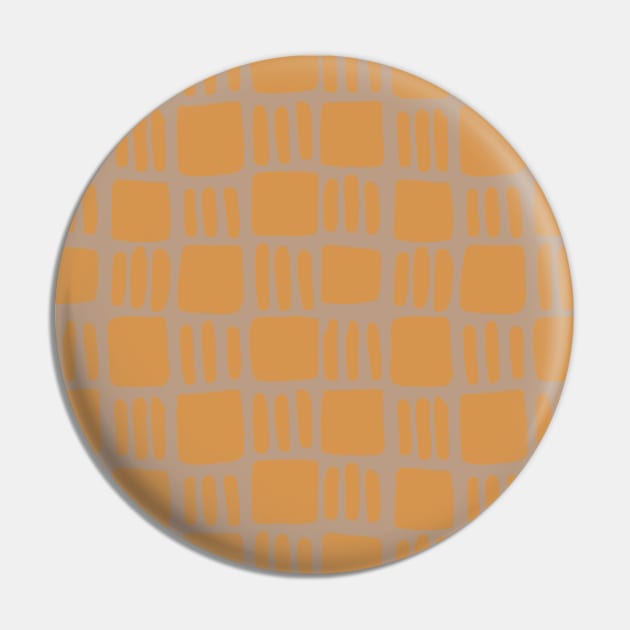 Abstract squares - ochre and beige Pin by wackapacka