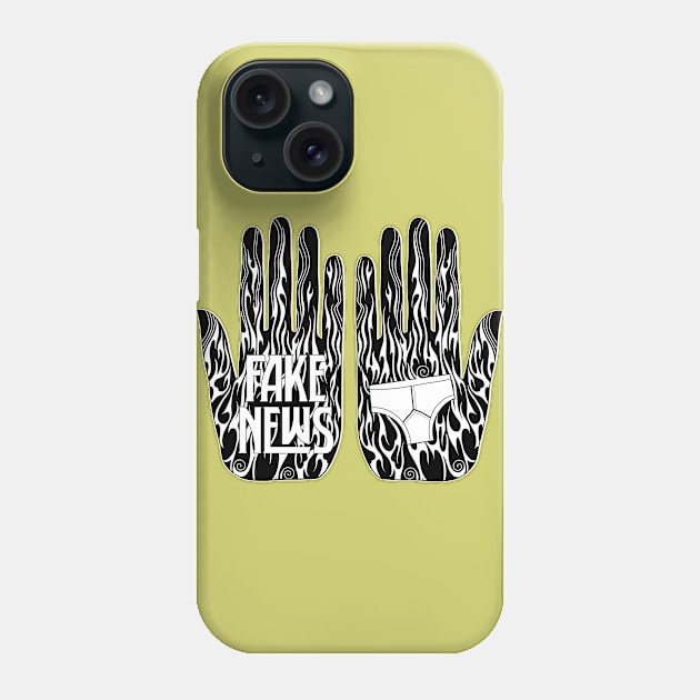 Fake News Phone Case by spellstone.studio