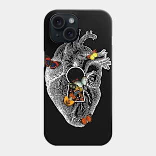 Heart Spring Butterfly Mothers Day by Tobe Fonseca Phone Case