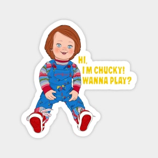 Hi I’m Chucky | Childs Play Magnet