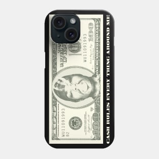 Method Man Cash Rules - 100 Phone Case