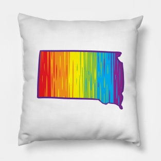 South Dakota Pride Pillow