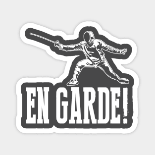 En Garde! (white) Magnet