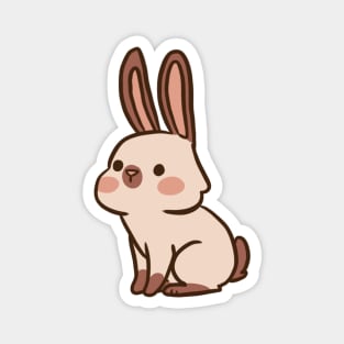 Cute little bunny illustration Magnet