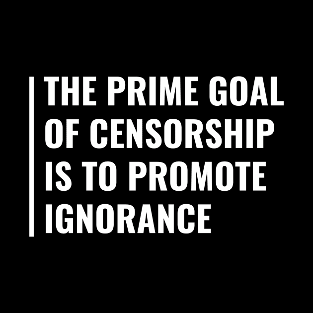 Censorship Promote Ignorance. Anti Censorship by kamodan