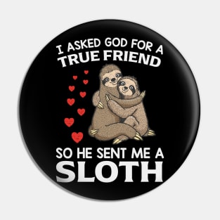 sloth Pin