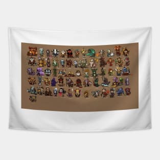 Dota Heroes - best selling Tapestry