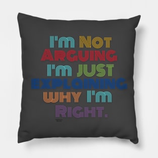 Argument Pillow