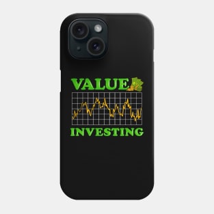 Value Investing Stock Market Investing Finance Phone Case