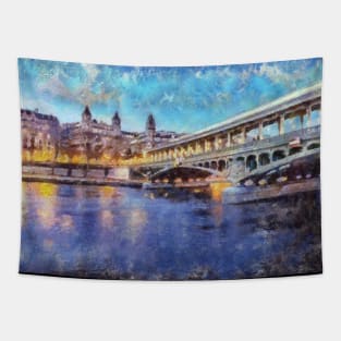 Midnight in Paris, Pont de Bir-Hakeim Tapestry