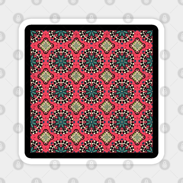 Beautiful Patterns Magnet by Sanzida Design